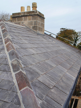 Ballysakeery Glebe House, Mullafarry, Mayo 13 – Roof After